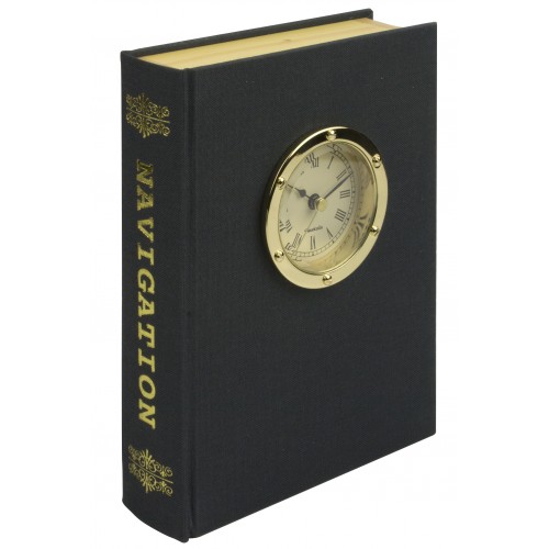 Nauticalia Clock in Navigation Book Nauticalia Clock in Navigation Book