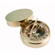 Nauticalia Brass Pocket Sundial for Travelling