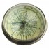 Nauticalia Domed Compass Paperweight - Antique Brass