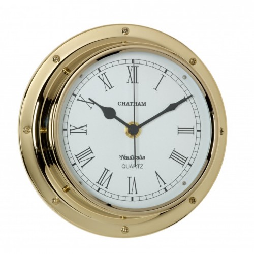 Nauticalia Chatham QuickFix Clock - Brass Nauticalia Chatham QuickFix Clock - Brass