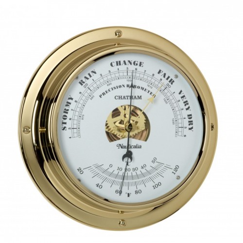 Nauticalia Chatham QuickFix Barometer - Brass Nauticalia Chatham QuickFix Barometer - Brass