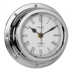 Nauticalia Fitzroy QuickFix Clock - Chrome Nauticalia Fitzroy QuickFix Clock - Chrome