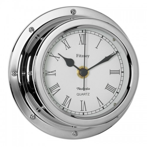 Nauticalia Fitzroy QuickFix Clock - Chrome Nauticalia Fitzroy QuickFix Clock - Chrome