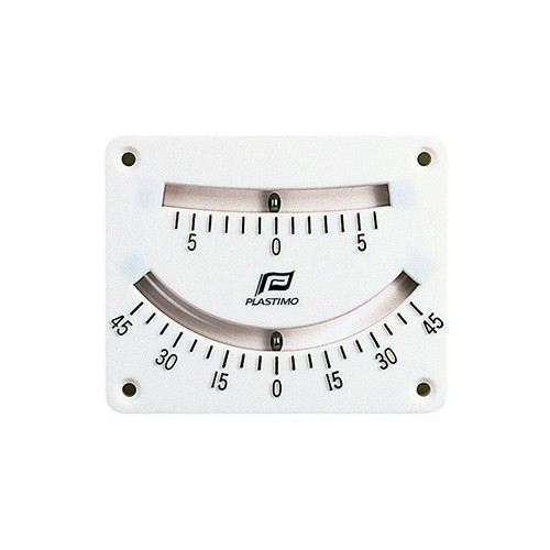 Plastimo Twin Scale 45 Degree Clinometer - Screw Mount (51494) Plastimo Twin Scale 45 Degree Clinometer - Screw Mount (51494)