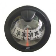 Plastimo Offshore 75 Bulkhead/Dash Mount Compass - Black Body, Grey Conical Card (63859) Plastimo Offshore 75 Bulkhead/Dash Mount Compass - Black Body, Grey Conical Card (63859)