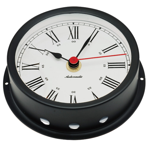 Autonautic Pacific 120 Clock - Matt Black Autonautic Pacific 120 Clock - Matt Black