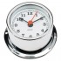 Autonautic Minor 72 Quartz Clock - Chrome, 50mm White Dial