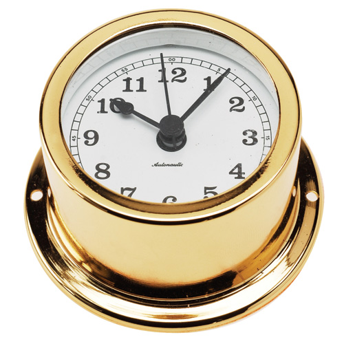 Autonautic Minor 72 Quartz Clock - Gold Plated, 50mm Dial Autonautic Minor 72 Quartz Clock - Gold Plated, 50mm Dial