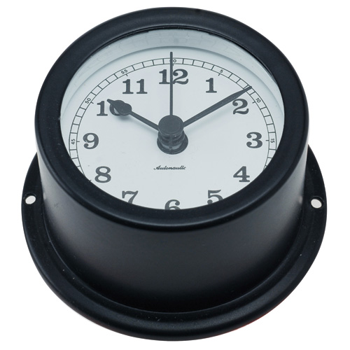 Autonautic Minor 72 Quartz Clock - Black, 50mm Dial