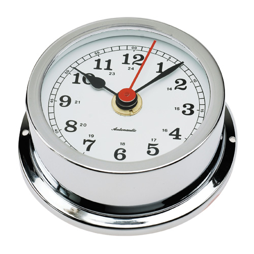 Autonautic Atlantic 95 Clock - Chrome Plated Autonautic Atlantic 95 Clock - Chrome Plated