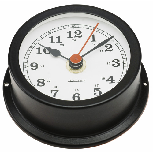 Autonautic Atlantic 95 Clock - Matt Black Autonautic Atlantic 95 Clock - Matt Black