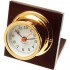 Autonautic Minor 72 Desk Clock - Gold Plated, Wooden Stand