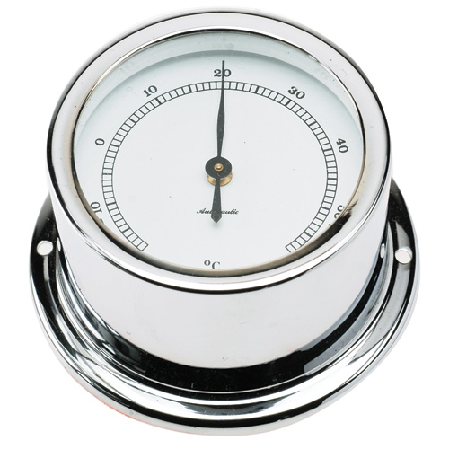 Autonautic Minor 72 Thermometer - Chrome, 50mm White Dial Autonautic Minor 72 Thermometer - Chrome, 50mm White Dial
