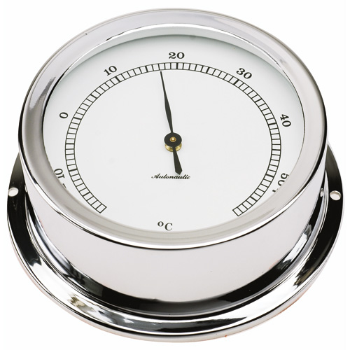 Autonautic Atlantic 95 Thermometer - Chrome Plated Autonautic Atlantic 95 Thermometer - Chrome Plated