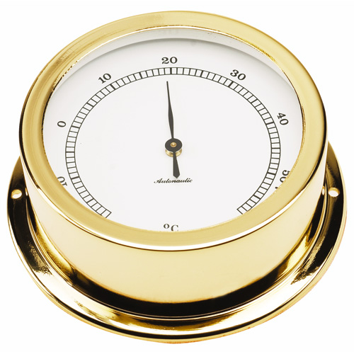 Autonautic Atlantic 95 Thermometer - Gold Plated Autonautic Atlantic 95 Thermometer - Gold Plated