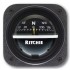 Ritchie Explorer Bulkhead Mount Compass - Black Body, Black Conical Card (V537)