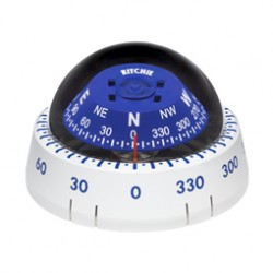 Ritchie Kayaker Surface Mount Kayak Compass - White (XP99W)