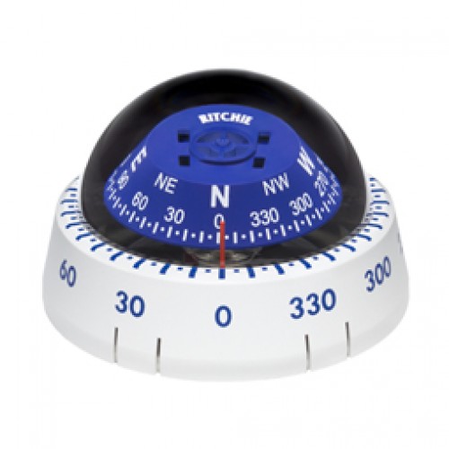 Ritchie Kayaker Surface Mount Kayak Compass - White (XP99W) Ritchie Kayaker Surface Mount Kayak Compass - White (XP99W)