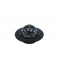 Autonautic C12 Plus Flush Mount Compass - Black Body, 100mm Black Flat Card (C12 Plus-0021)
