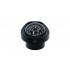 Autonautic C12/110 Flush Mount Compass - Black Body, Black Conical Card (C12/110-0011)