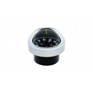 Autonautic C12/110 Flush Mount Compass - Silver Body, Black Flat Card (C12/110-0015) Autonautic C12/110 Flush Mount Compass - Silver Body, Black Flat Card (C12/110-0015)