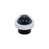 Autonautic C12/110 Flush Mount Compass - Silver Body, Black Flat Card (C12/110-0015)