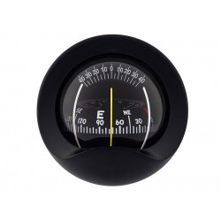 Autonautic C9 Bulkhead Mount Compass - Black Body, Black Cylindrical Card (C9-0030) Autonautic C9 Bulkhead Mount Compass - Black Body, Black Cylindrical Card (C9-0030)