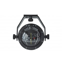 Autonautic C8 Bracket Mount Compass - Black Body, 100mm Black Cylindrical Card (C8-0027)