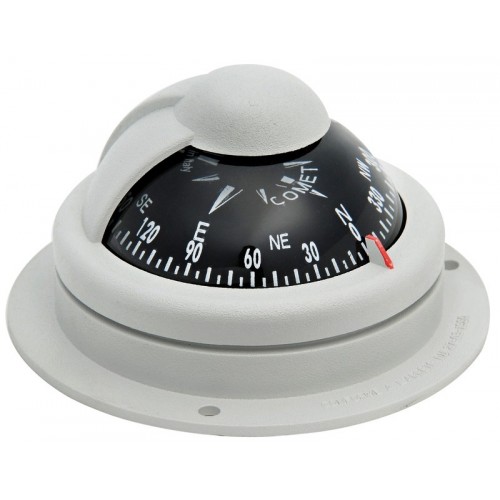 Riviera Comet BC1 Surface Mount Compass - Grey, Black Card (62.00316.01) Riviera Comet BC1 Surface Mount Compass - Grey, Black Card (62.00316.01)