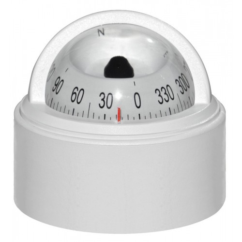 Riviera Stella BS1 Surface Mount Compass - White Body, White Card (62.00059.02) Riviera Stella BS1 Surface Mount Compass - White Body, White Card (62.00059.02)